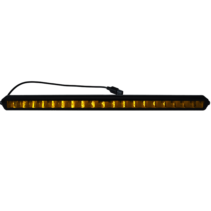 Side glowing 5 yellow lights
